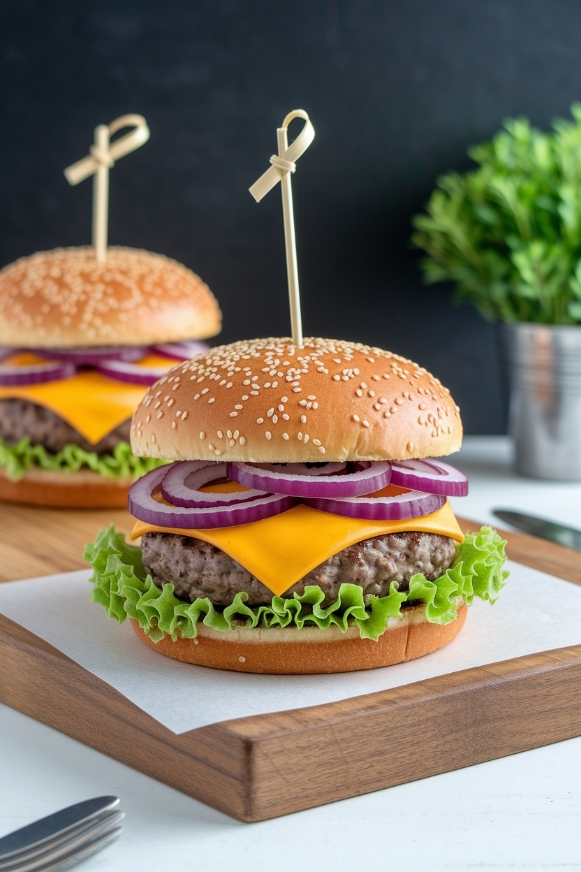 blackstone smash burgers onions