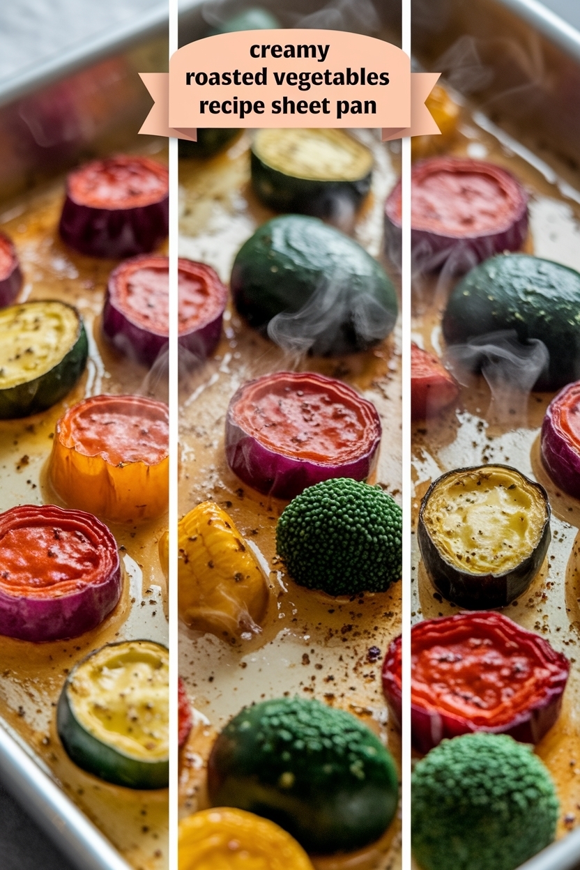 roasted vegetables recipe sheet pan