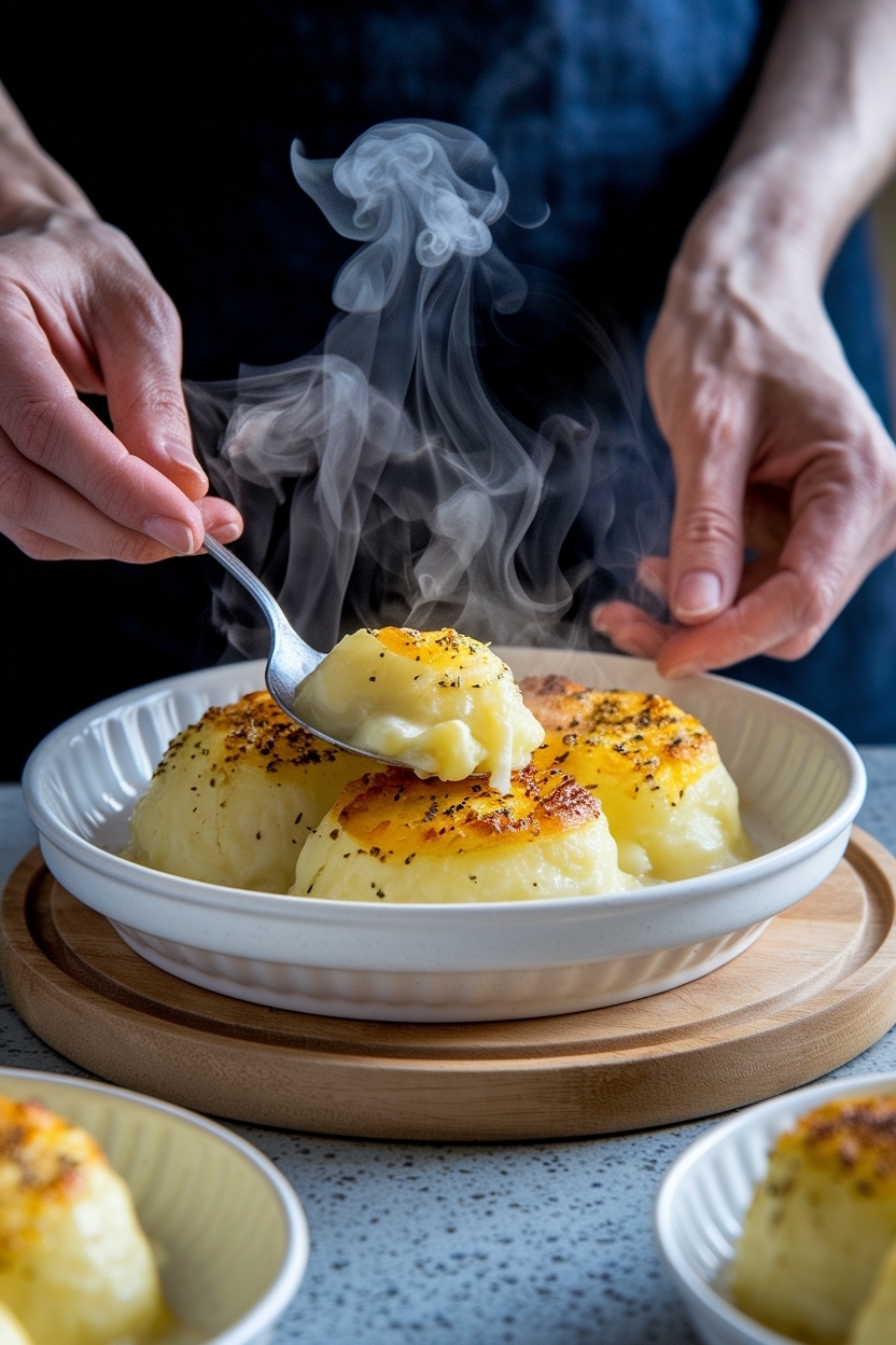 scalloped potatoes recipe easy creamy - Extra Photo