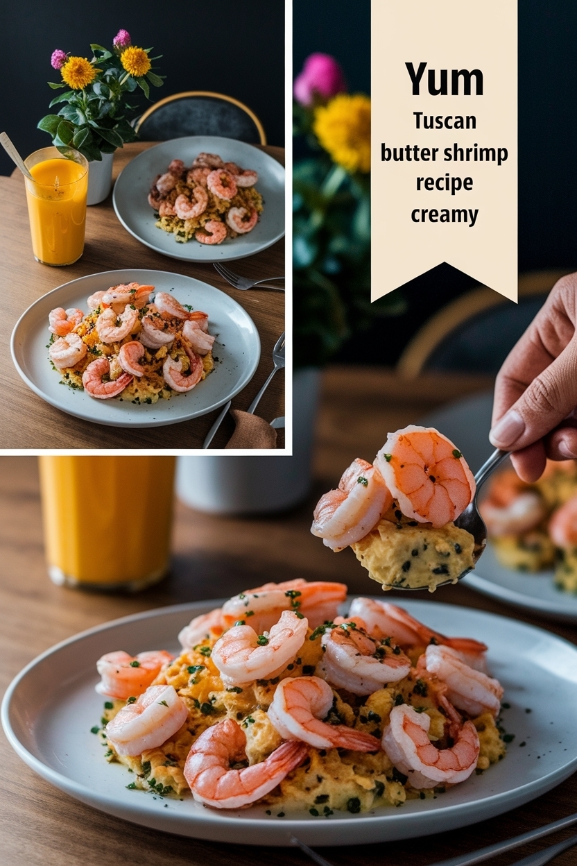 tuscan butter shrimp recipe creamy
