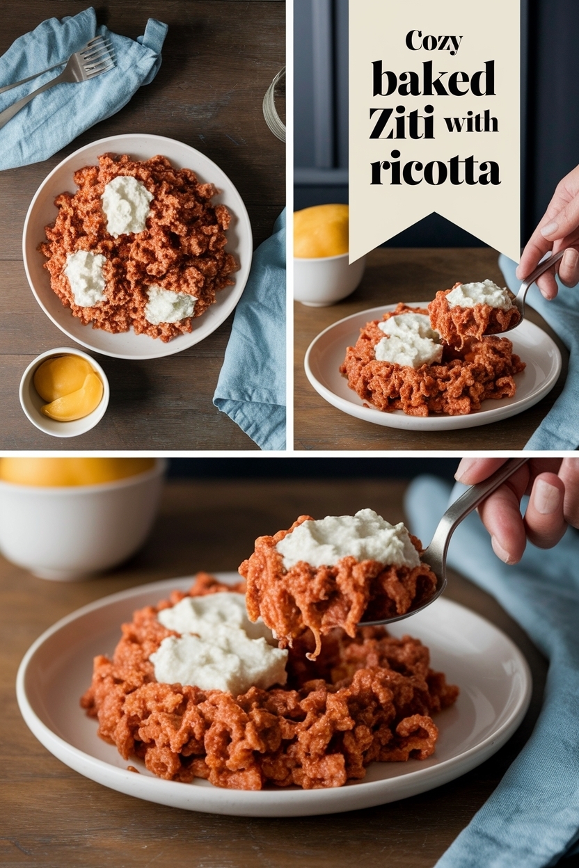 baked ziti with ricotta