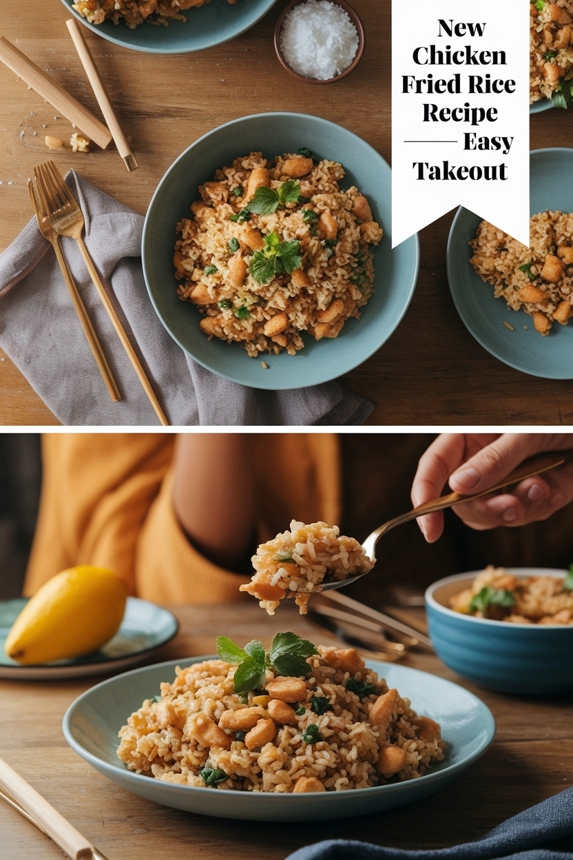 chicken fried rice recipe easy takeout