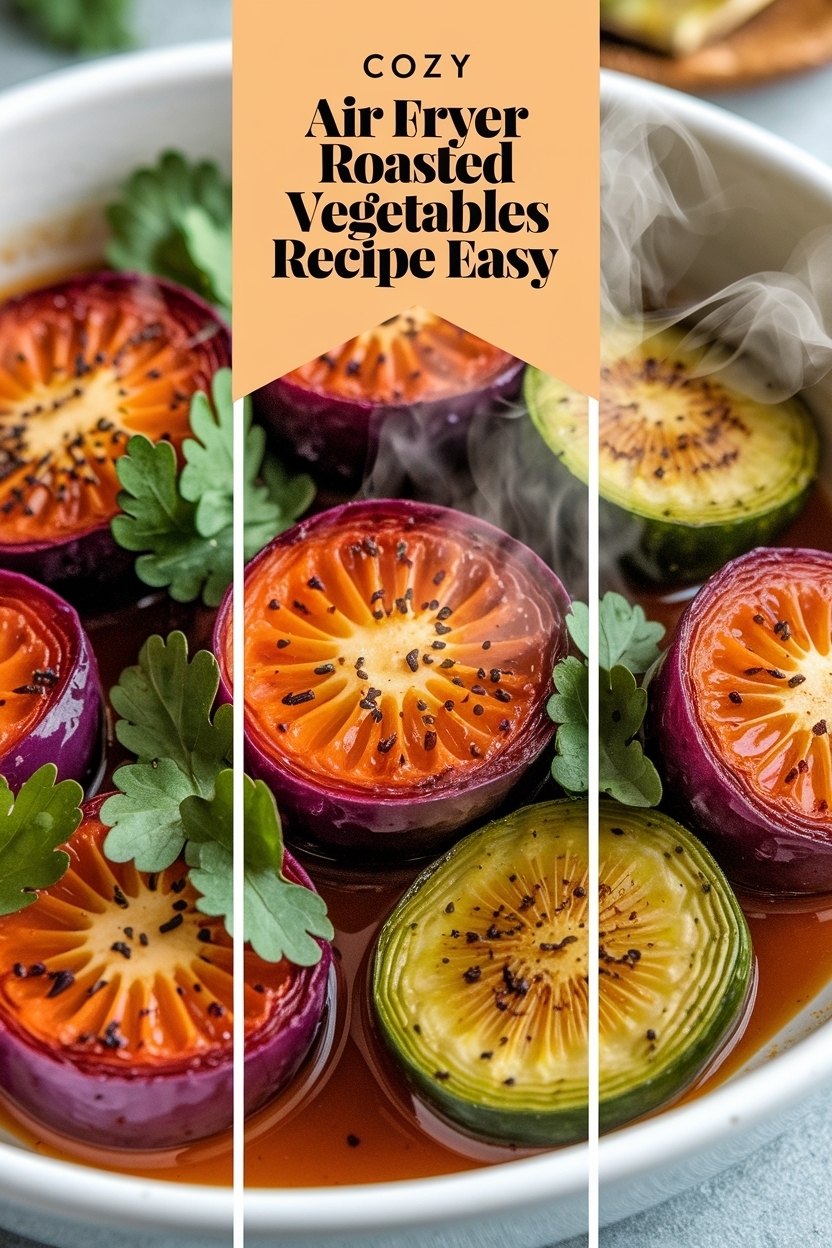 air fryer roasted vegetables recipe easy