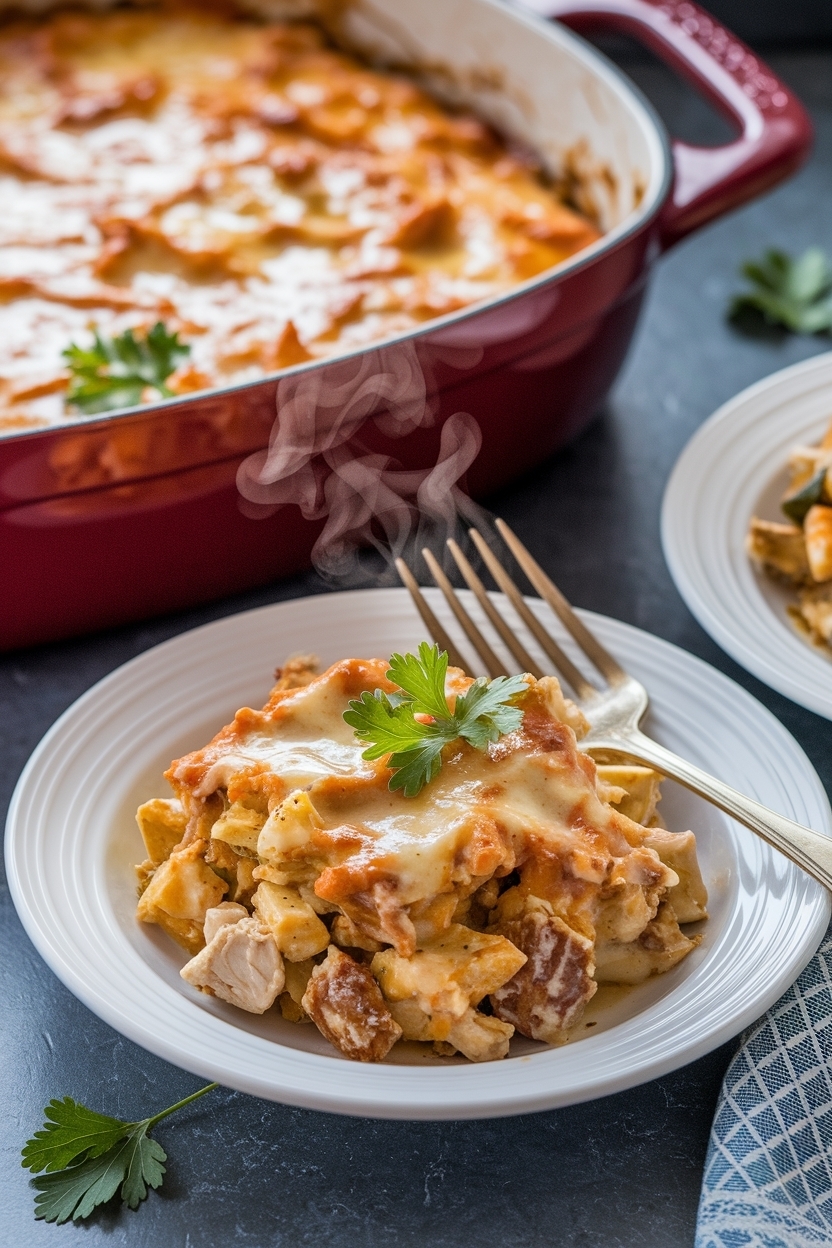 low carb chicken fajita casserole recipe