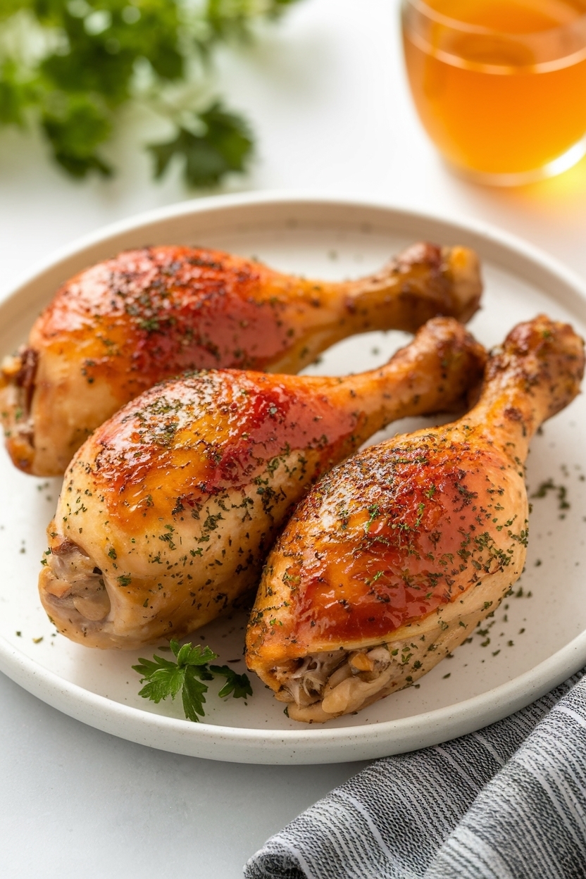 honey garlic chicken drumsticks baked 400