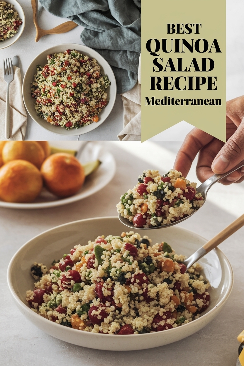quinoa salad recipe mediterranean