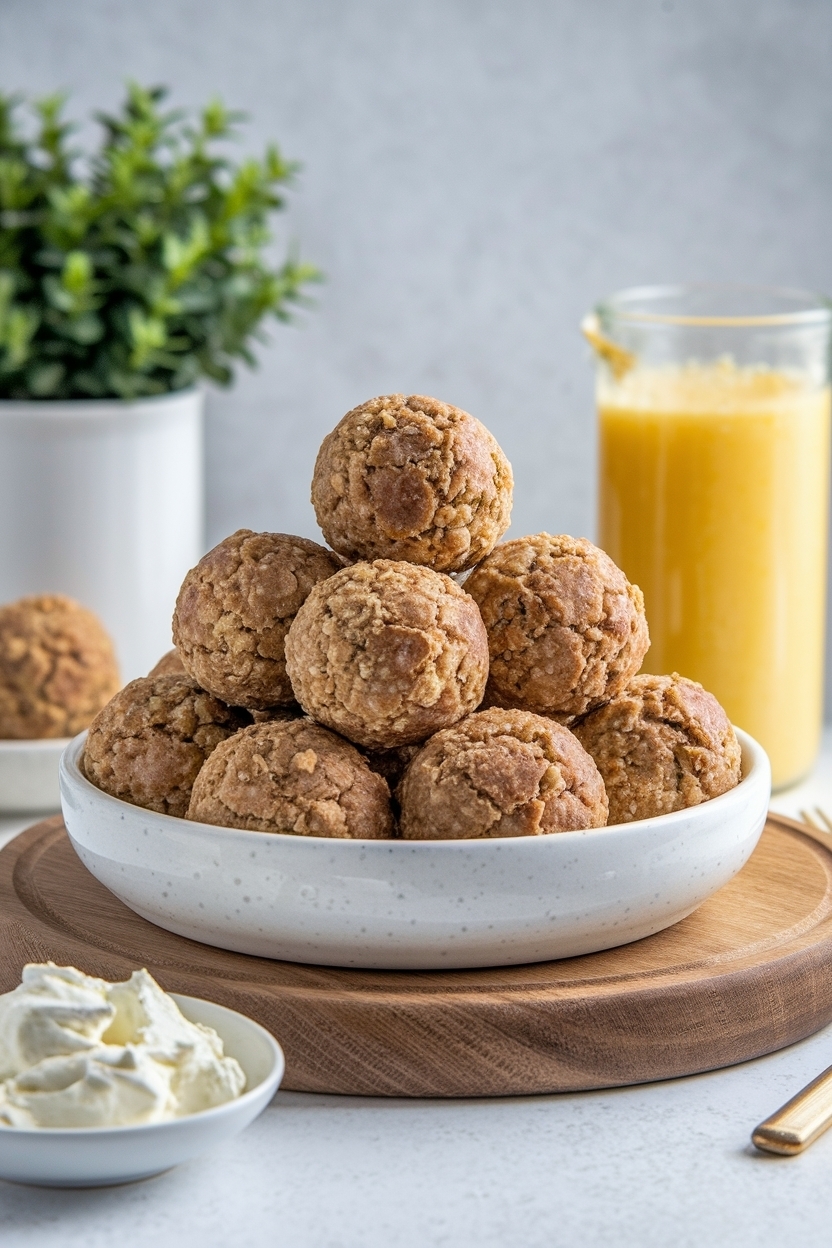 sausage balls with bisquick and cream cheese