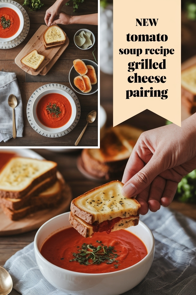tomato soup recipe grilled cheese pairing
