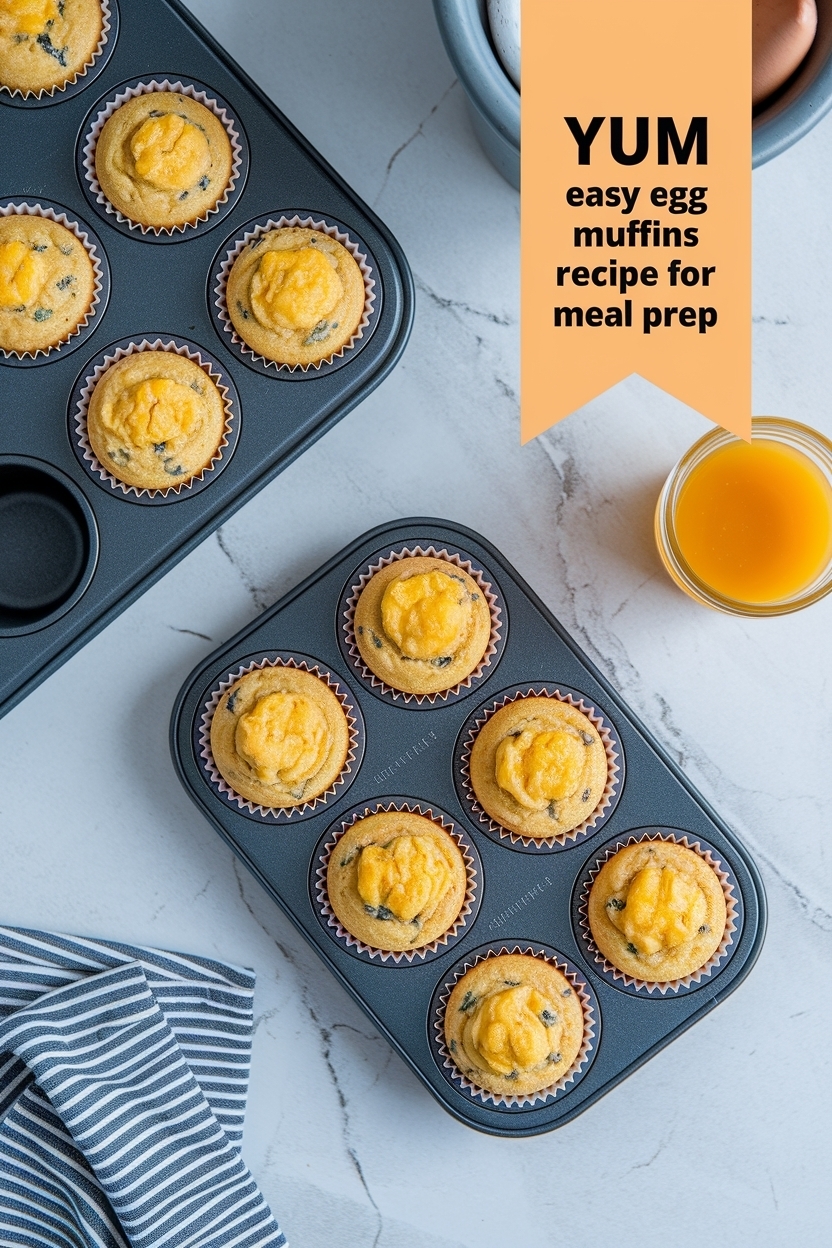 easy egg muffins recipe for meal prep