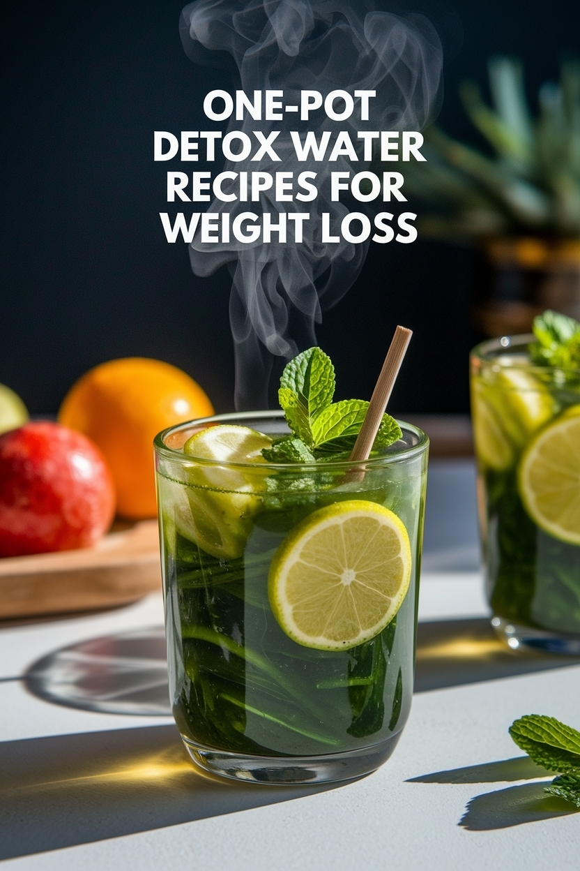detox water recipes for weight loss