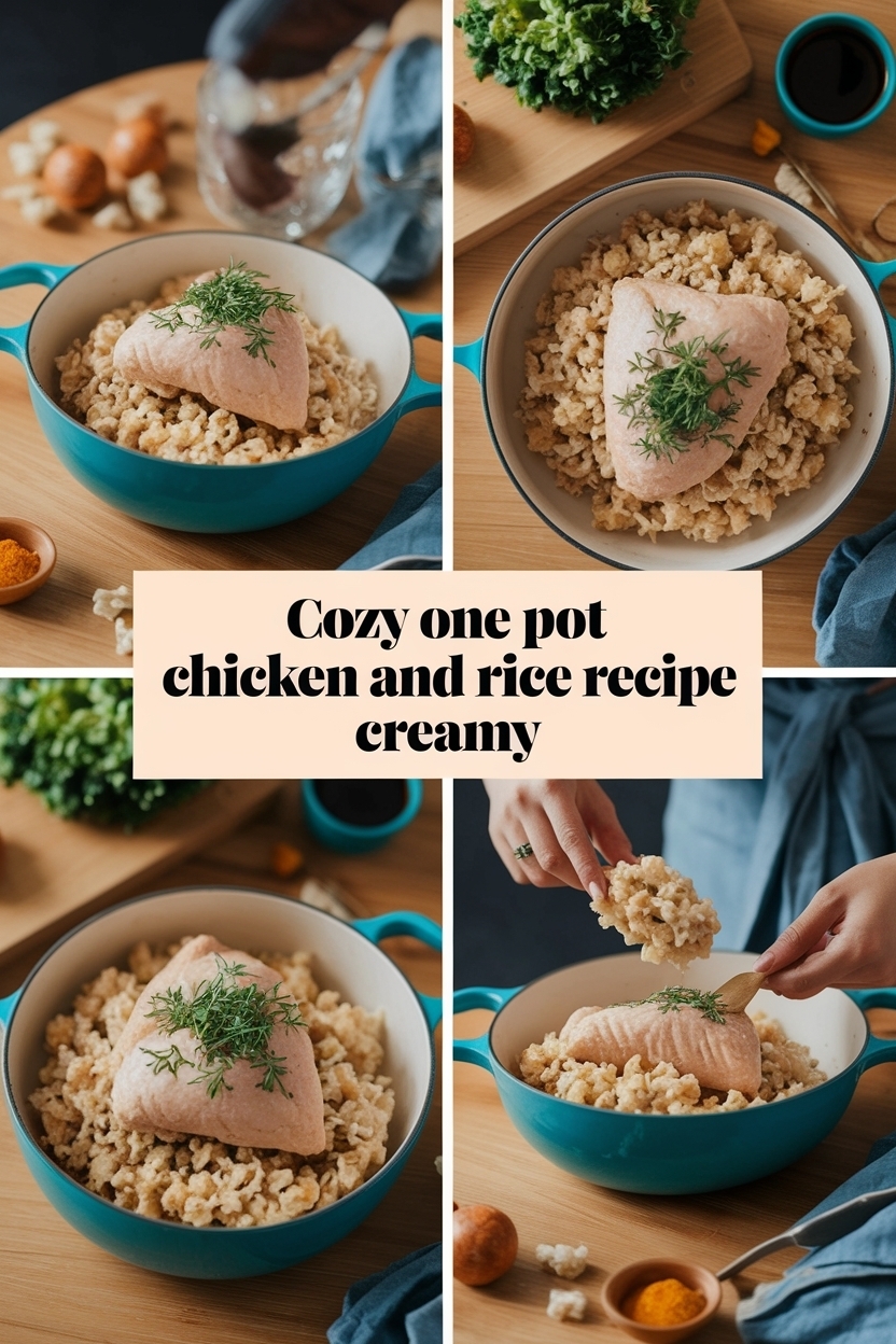 one pot chicken and rice recipe creamy