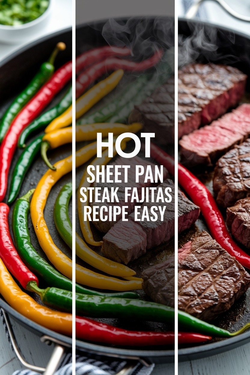 sheet pan steak fajitas recipe easy