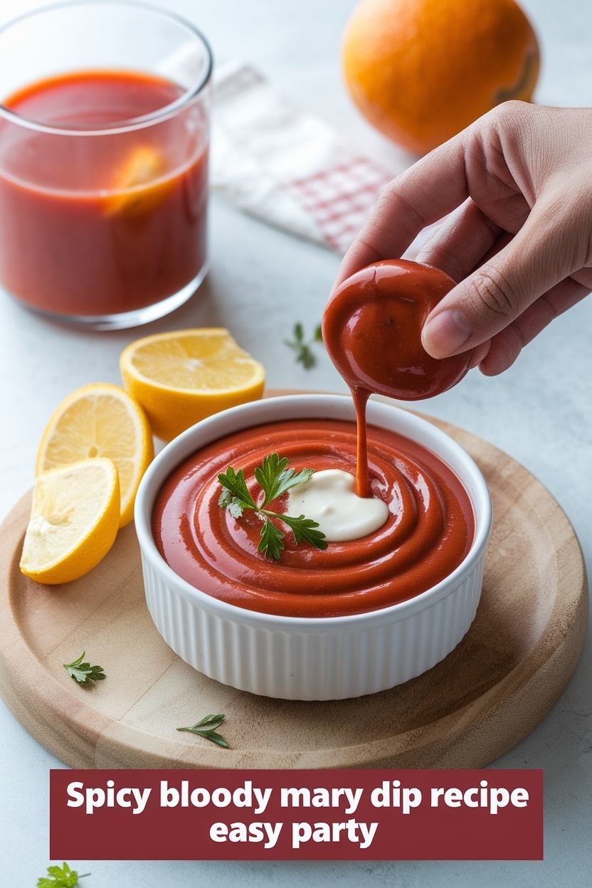 bloody mary dip recipe easy party