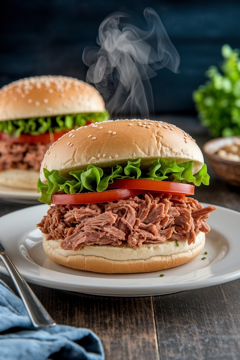 bbq pulled pork sandwiches slow cooker