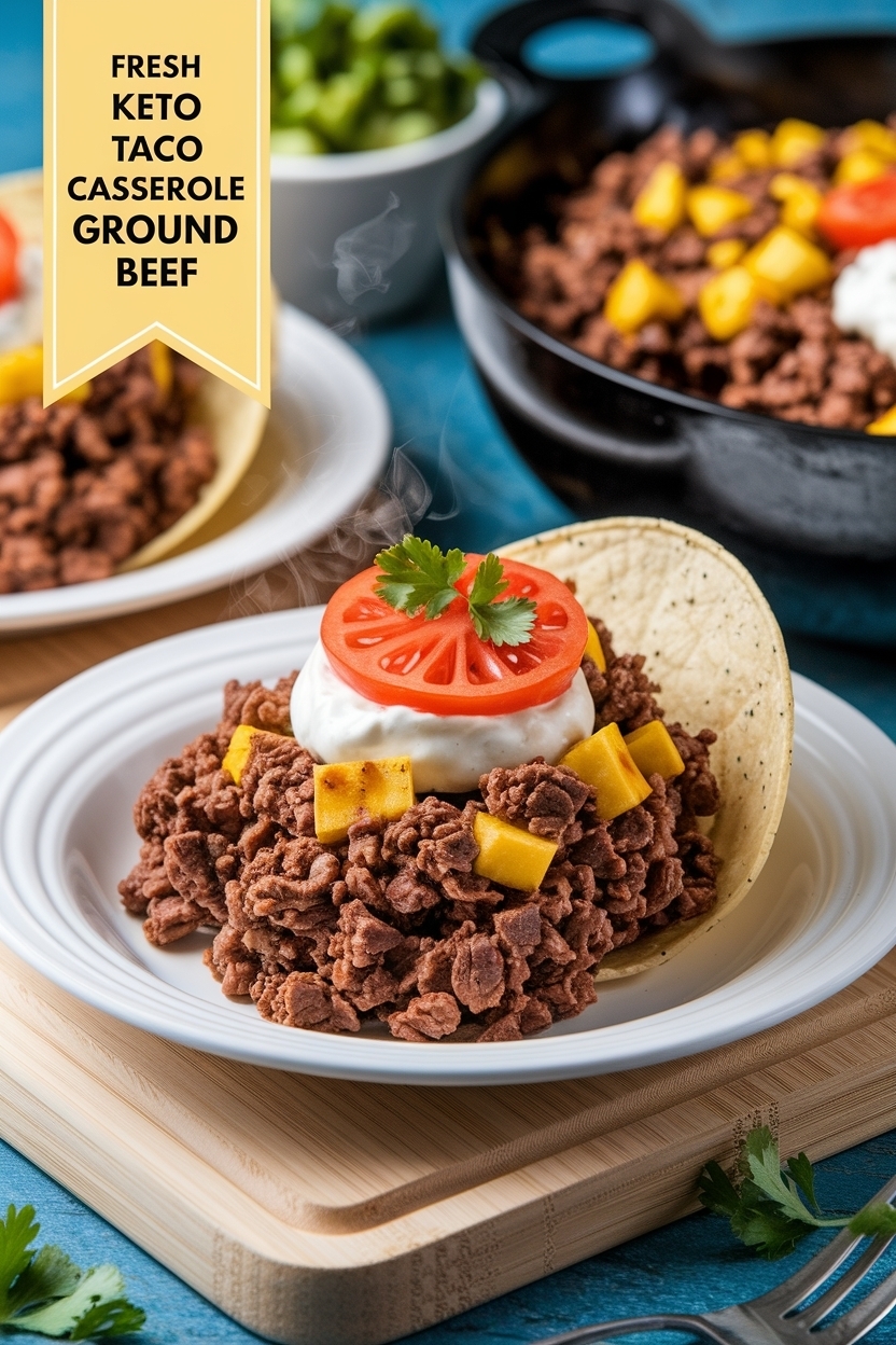 keto taco casserole recipe ground beef