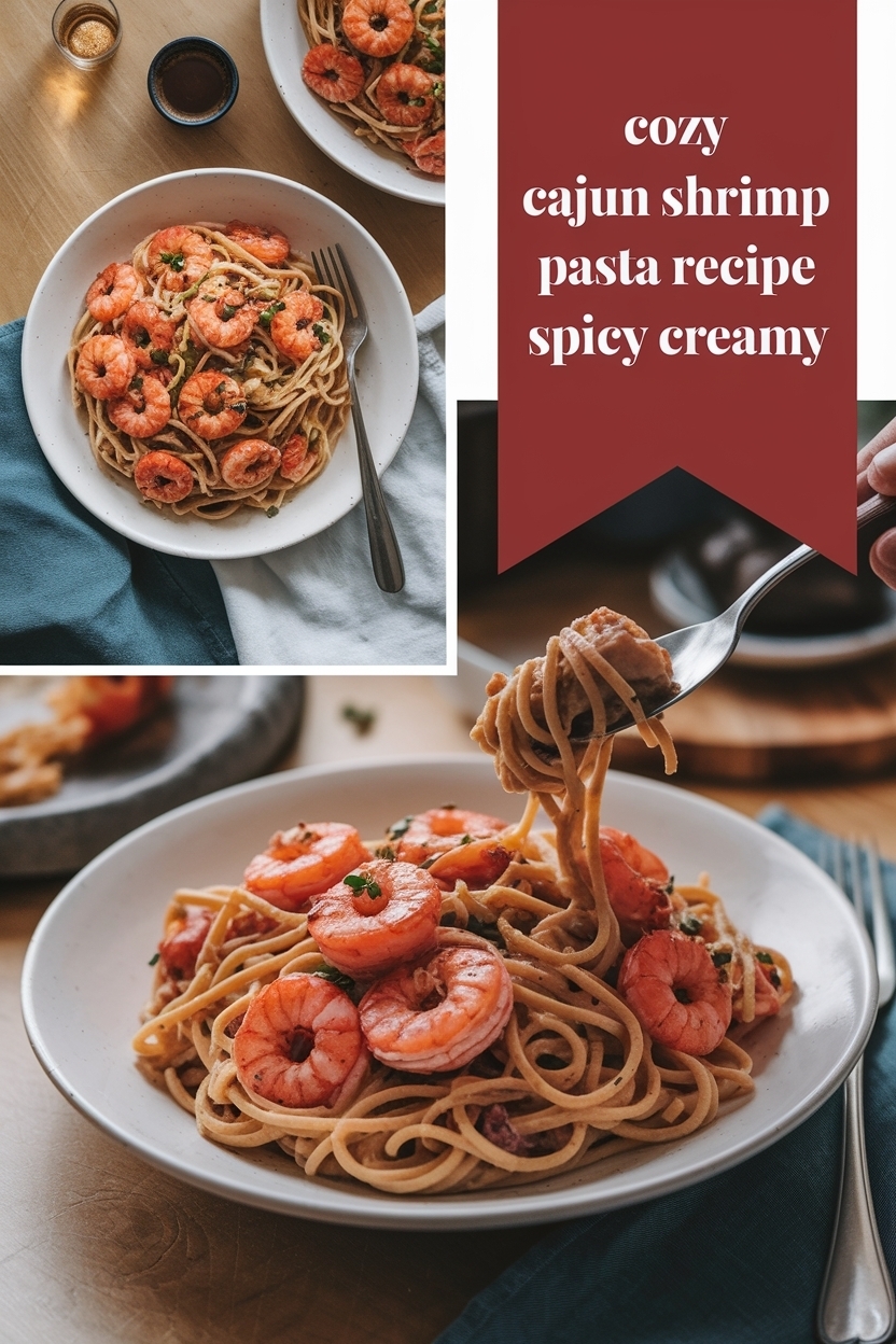 cajun shrimp pasta recipe spicy creamy