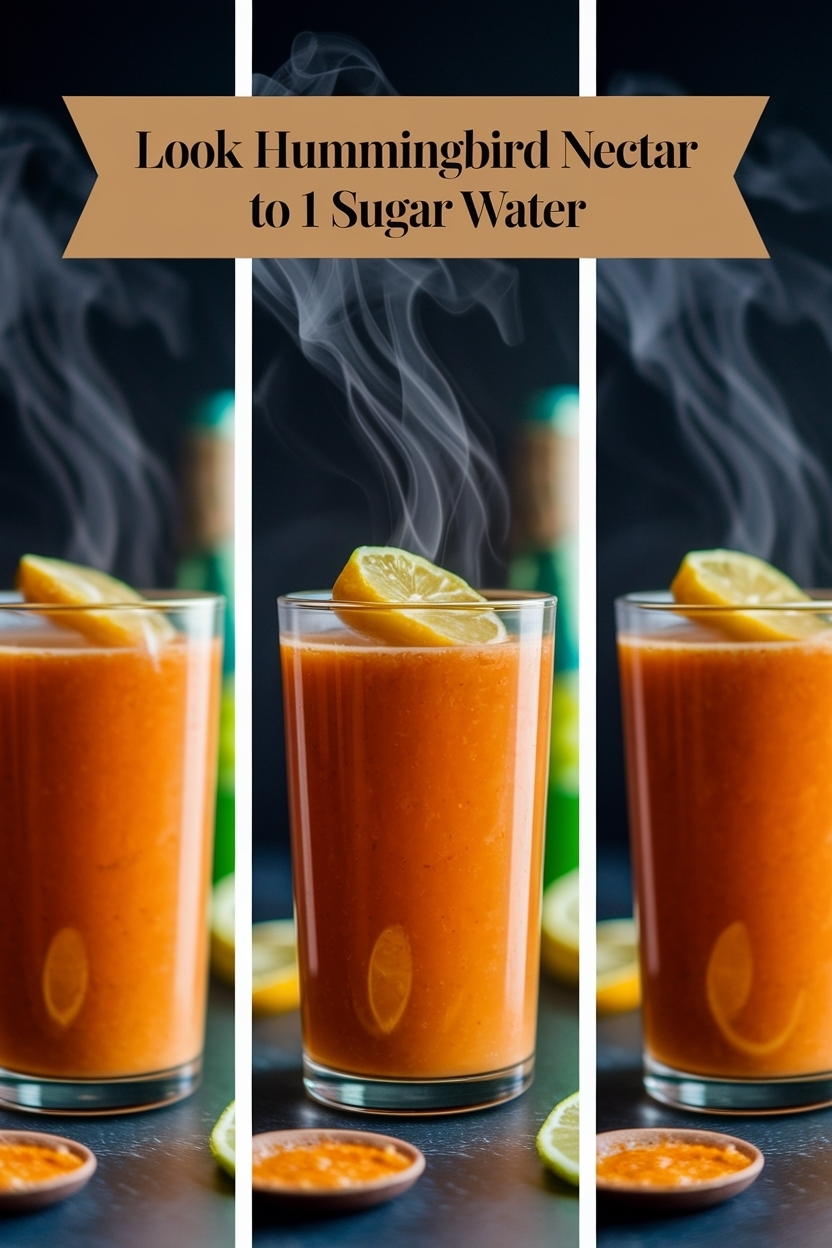 hummingbird nectar 4 to 1 sugar water