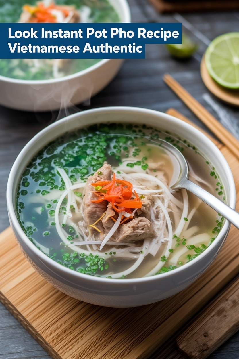 instant pot pho recipe vietnamese authentic