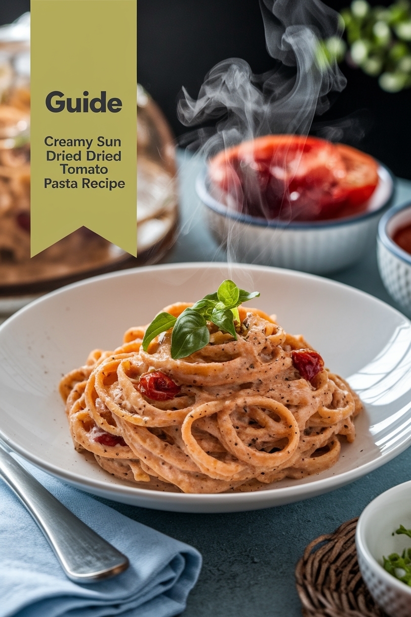 creamy sun dried tomato pasta recipe