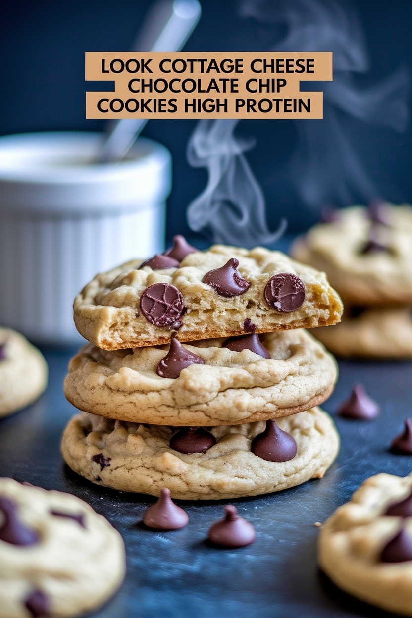 cottage cheese chocolate chip cookies high protein