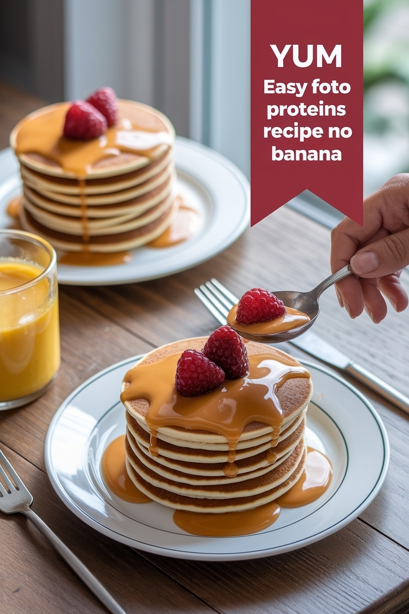 easy protein pancakes recipe no banana - Extra Photo