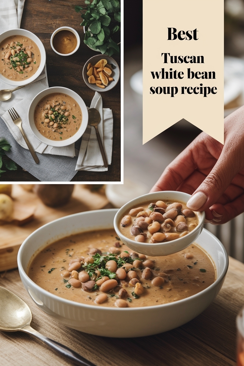 tuscan white bean soup recipe