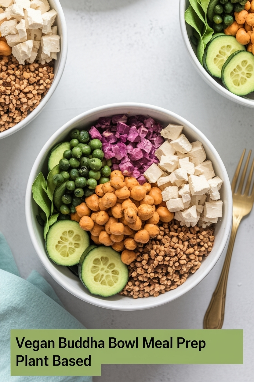 buddha bowl meal prep recipe plant based