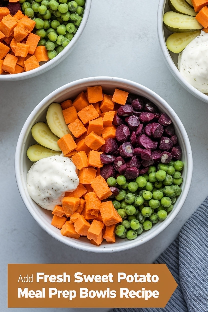 sweet potato meal prep bowls recipe