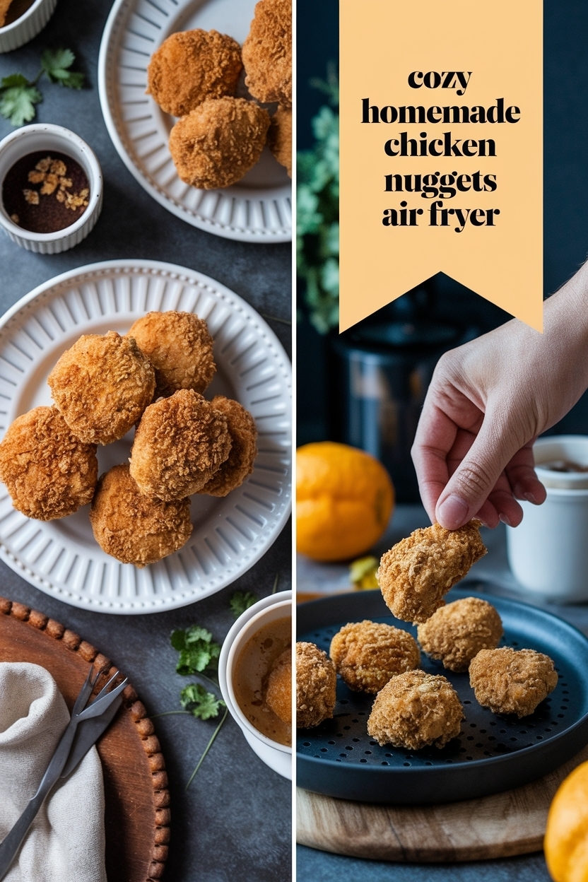 homemade chicken nuggets air fryer