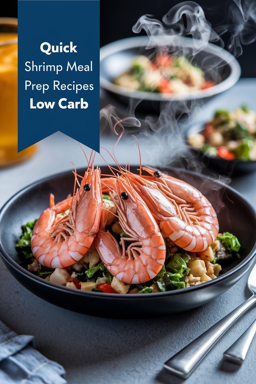 shrimp meal prep recipes low carb