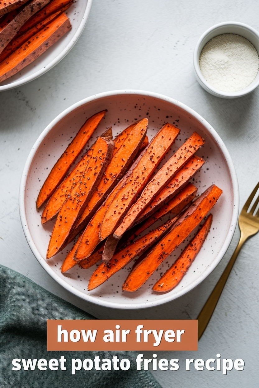 air fryer sweet potato fries recipe