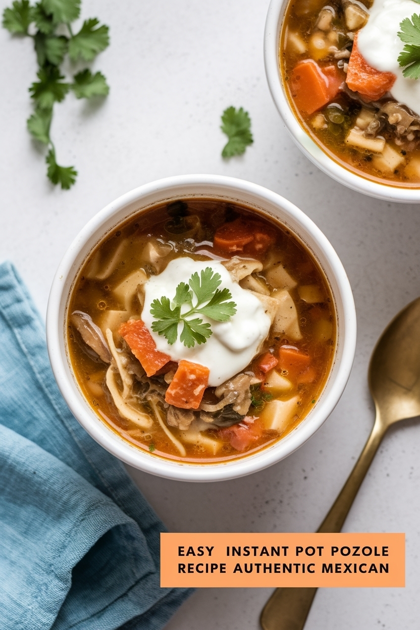 instant pot pozole recipe authentic mexican