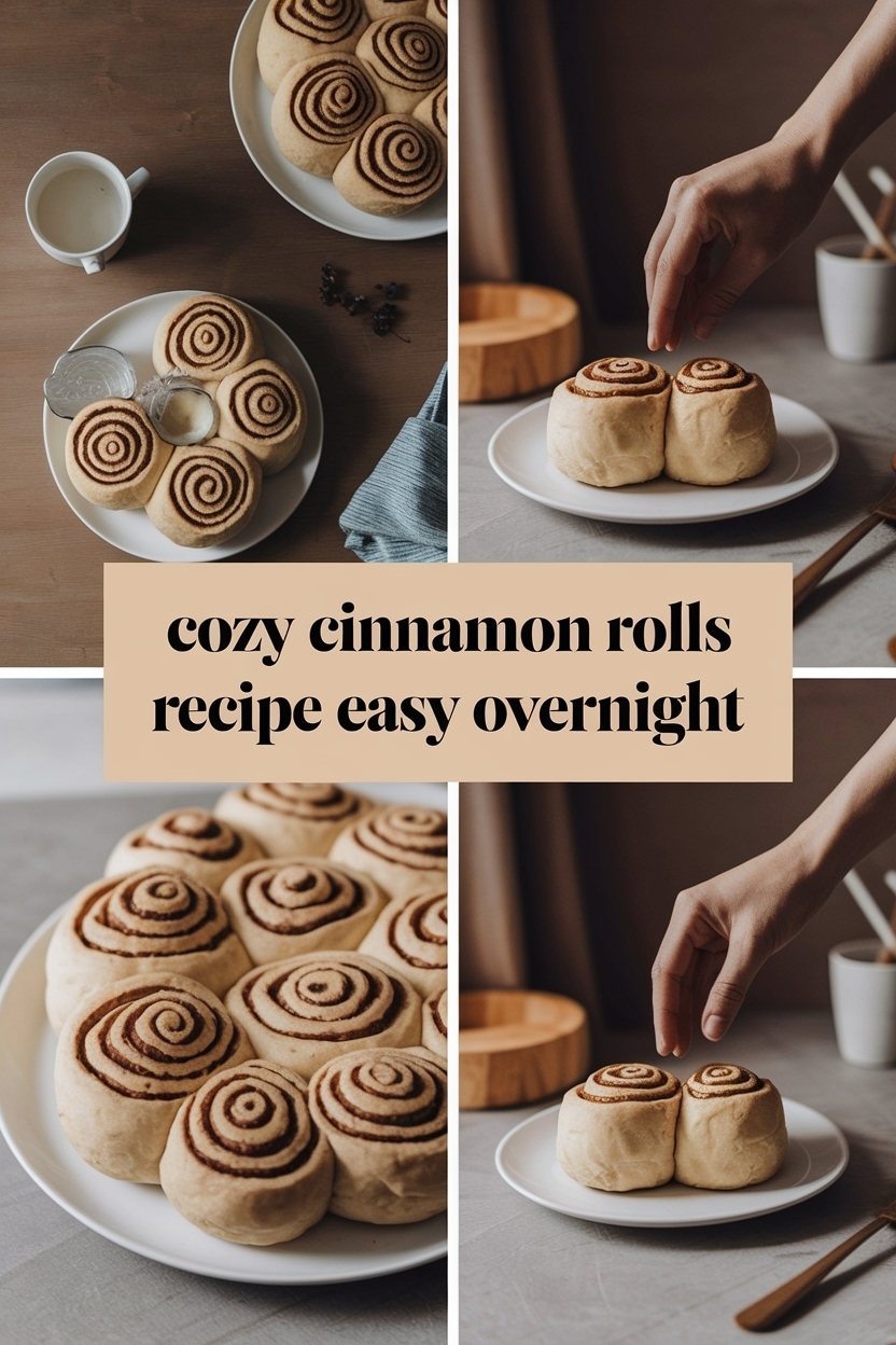 cinnamon rolls recipe easy overnight