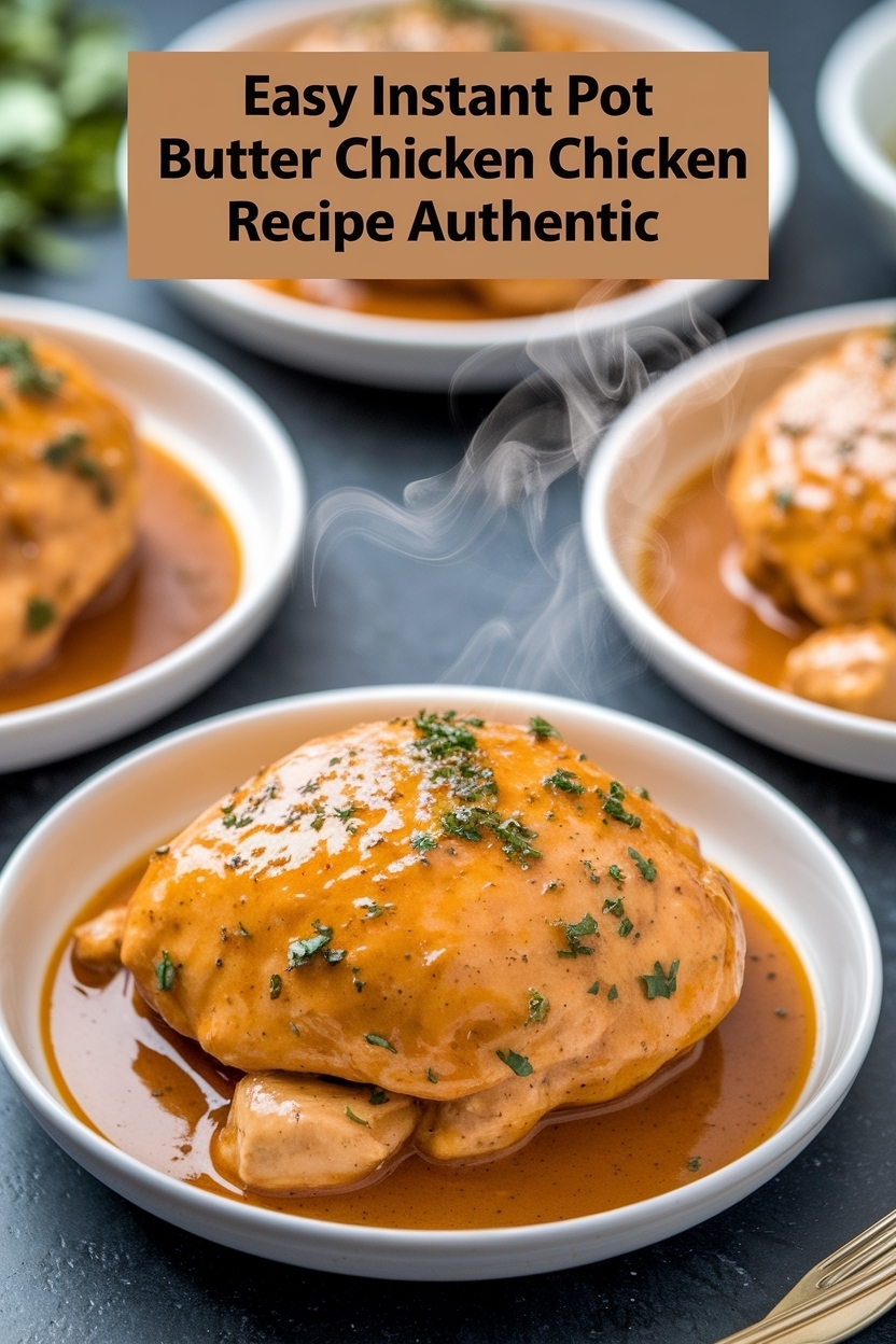 instant pot butter chicken recipe authentic