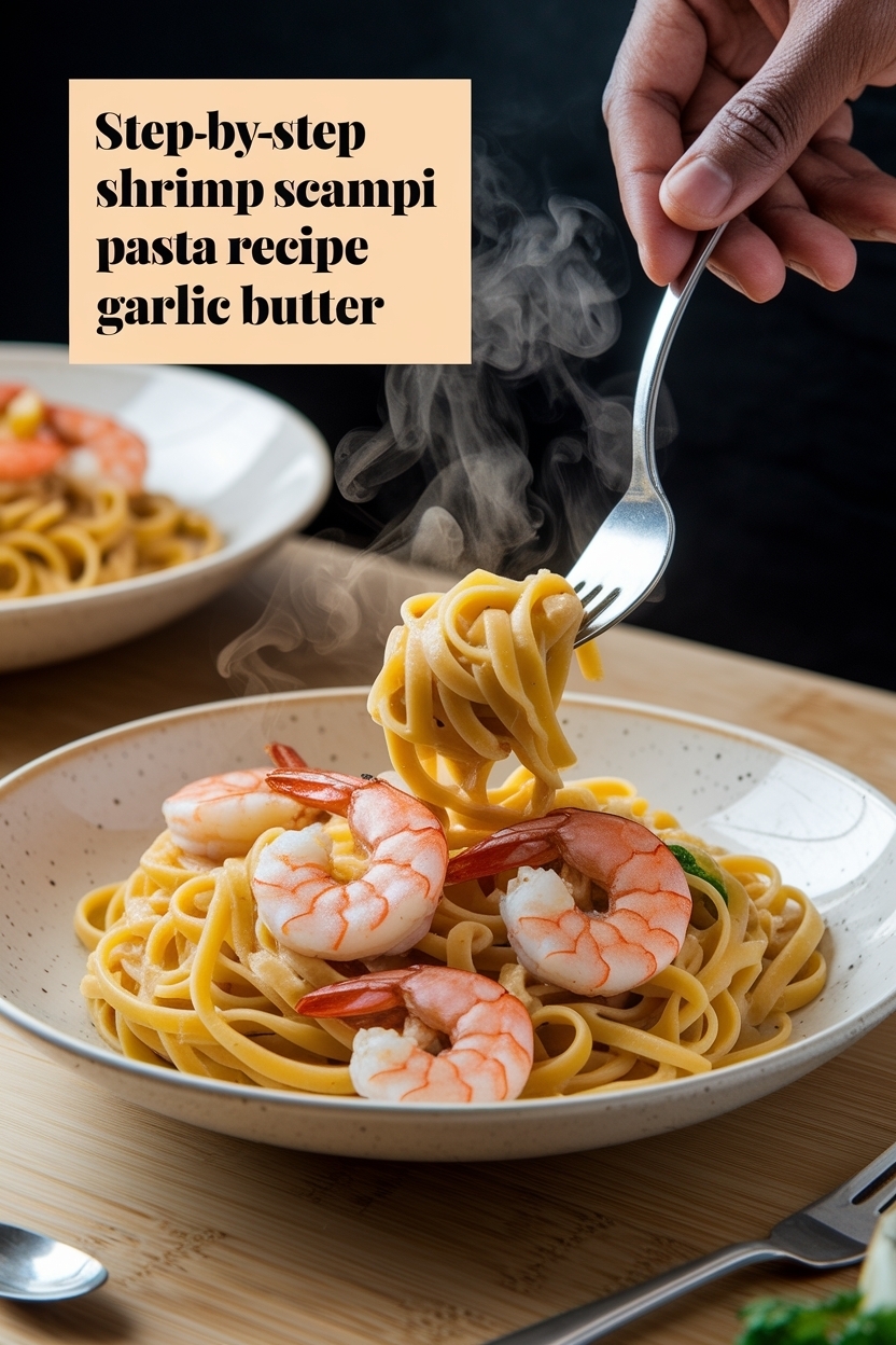 shrimp scampi pasta recipe garlic butter