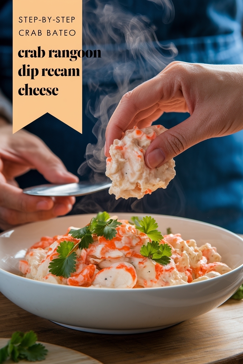 crab rangoon dip recipe cream cheese