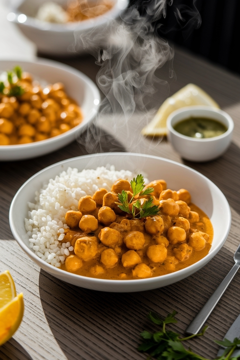 chickpea curry recipe easy vegan