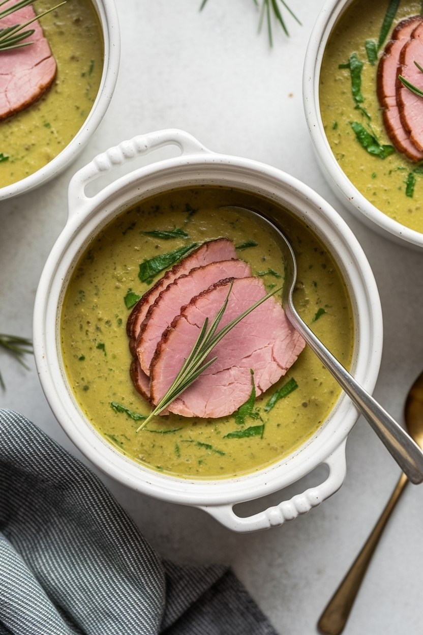 split pea soup recipe ham slow cooker