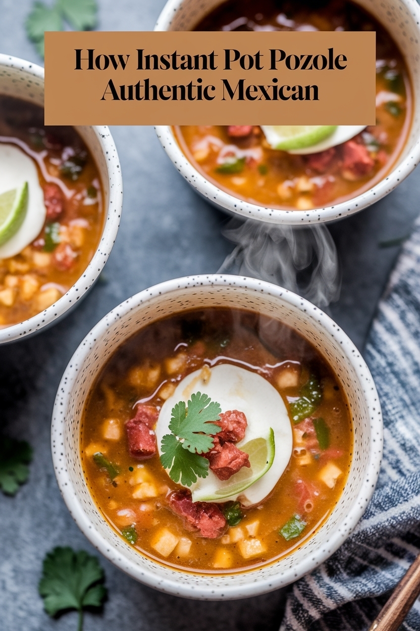 instant pot pozole recipe authentic mexican
