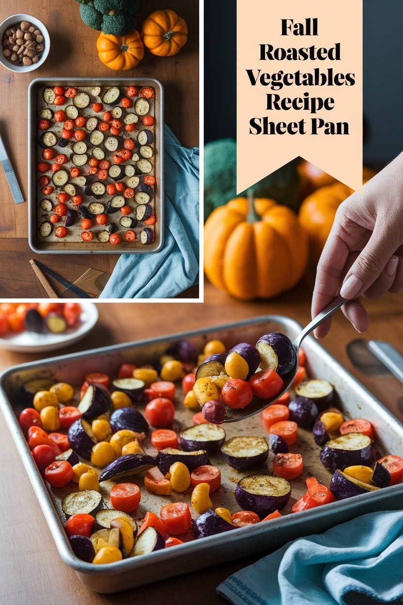 roasted vegetables recipe sheet pan