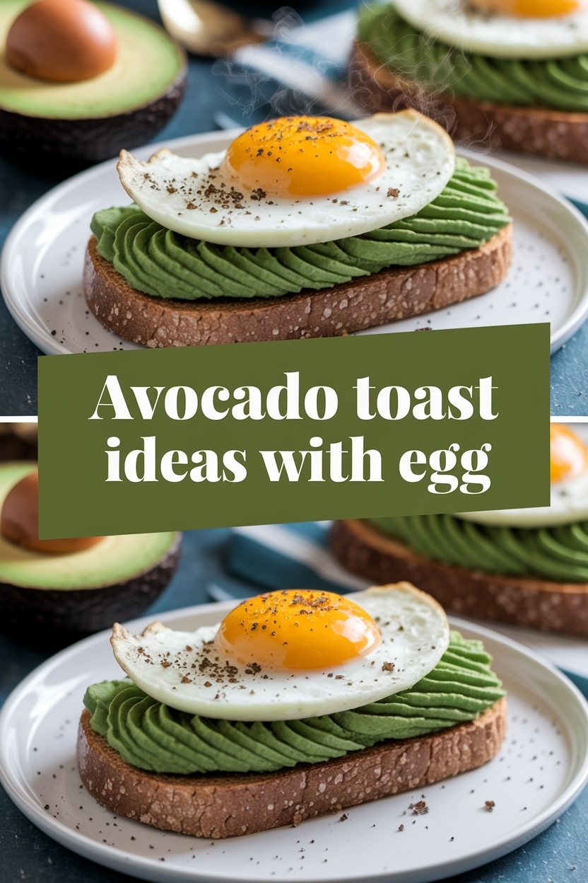 avocado toast ideas with egg