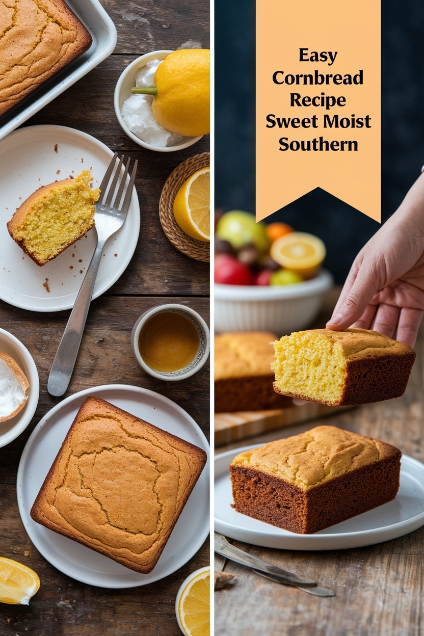 cornbread recipe sweet moist southern