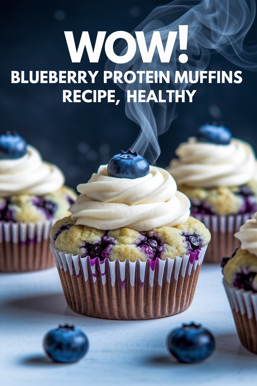 blueberry protein muffins recipe healthy
