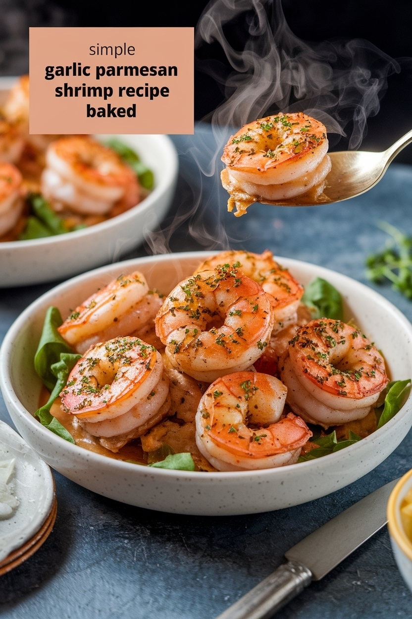 garlic parmesan shrimp recipe baked