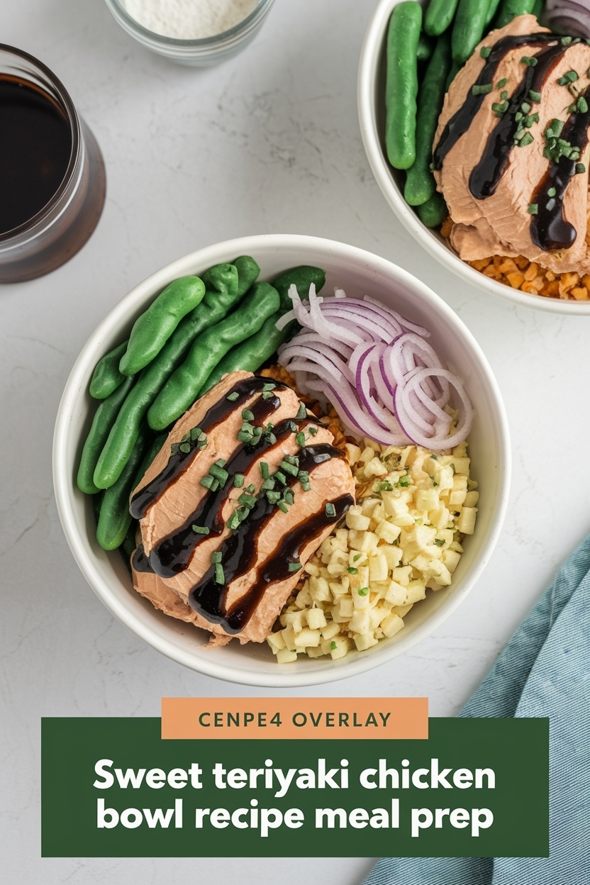 teriyaki chicken bowl recipe meal prep