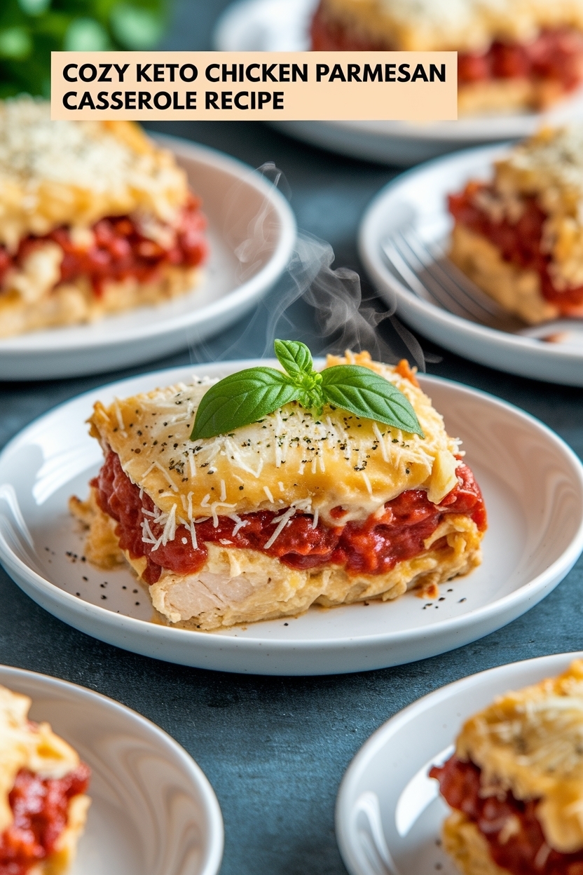 keto chicken parmesan casserole recipe
