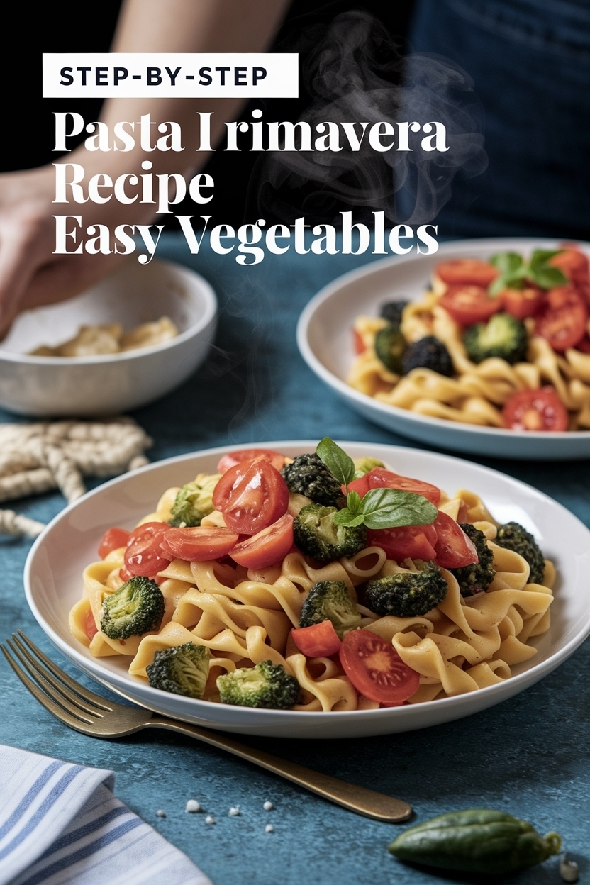 pasta primavera recipe easy vegetables
