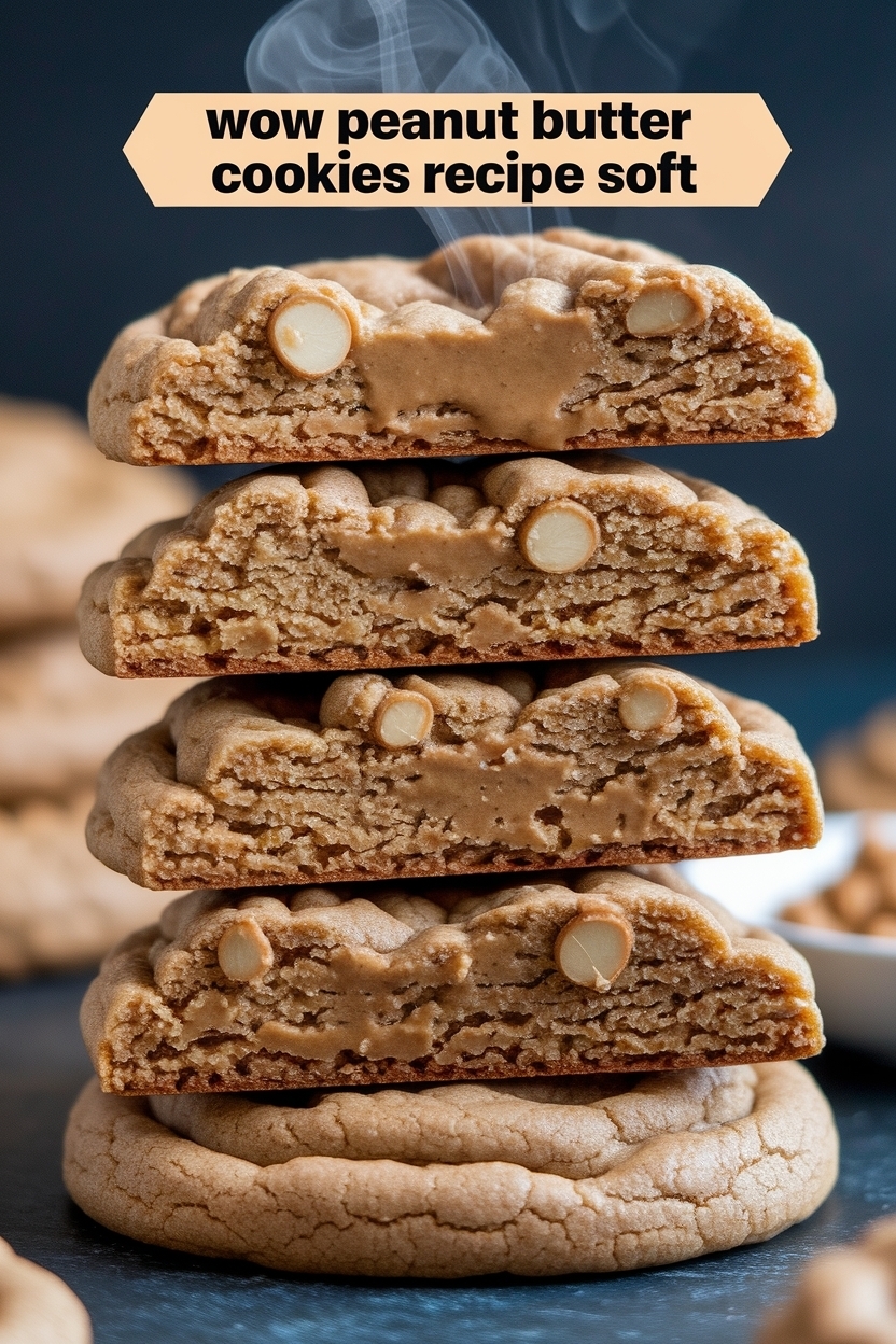 peanut butter cookies recipe soft