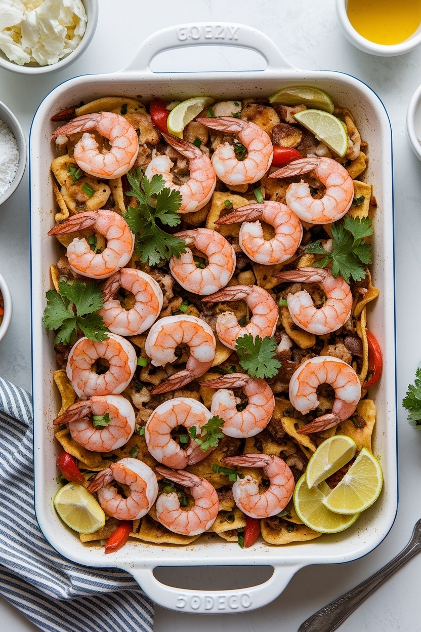 sheet pan shrimp fajitas recipe