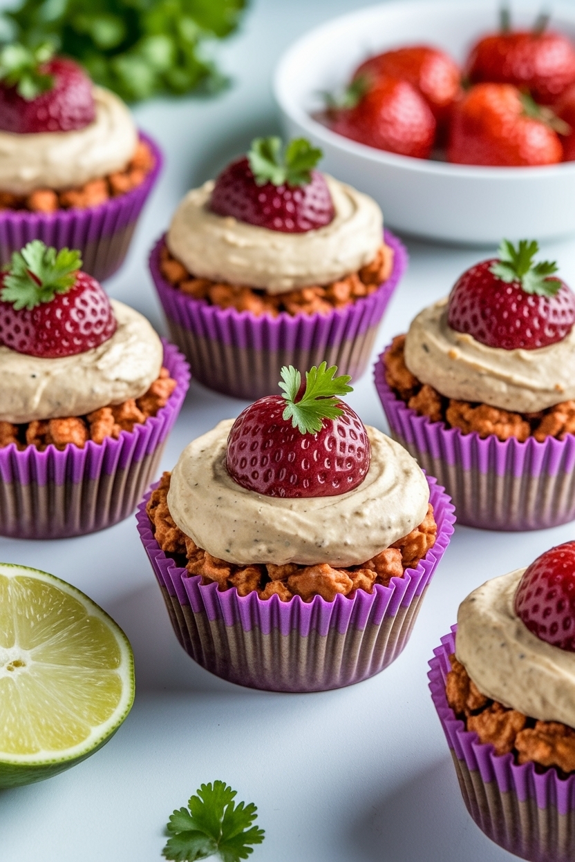 seven layer taco dip cups individual